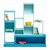 Lundby - Bookshelf Set (18293) / Toys