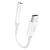 Dudao audio adapter headphone adapter from USB Type C to mini jack 3.5 mm white (L16CPro white) - Cables & Adapters - Cables & Accessories - Techbox