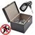 Signal blocking chest Radio blocking Faraday Box for car keys smartphone black - Uncategorized Screen Protection (2) - Screen & Camera Protection - Techbox