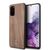 Mercedes MEHCS67VWOLB S20+ G985 hard case brązowy/brown Wood Line Walnut | Techbox