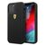 Ferrari FESPEHCP12LBK iPhone 12 Pro Max 6.7" black/black hardcase On Track Perforated | Techbox