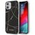 Guess GUHCP12SPCUCHBK iPhone 12 mini 5.4" black/black hardcase Gold Chain Collection | Techbox