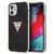 Guess GUHCP12SPCUCTLBK iPhone 12 mini 5.4" black/black hardcase Triangle Collection | Techbox