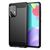Carbon Case Flexible Cover TPU Case for Samsung Galaxy A72 4G black | Techbox