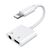 Joyroom S-Y104 headphone adapter Lightning - Lightning / mini jack 3.5mm - white | Techbox