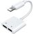 Joyroom S-Y104 headphone Lightning / 2x Lightning adapter - white | Techbox