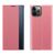 Sleep Case Bookcase Type Case with Smart Window for iPhone 13 Pro pink | Techbox