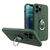 Ring Case silicone case with finger grip and stand for Samsung Galaxy A22 4G dark green | Techbox