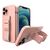 Rope case Gel case with a chain lanyard bag lanyard iPhone XS Max pink | Techbox