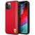 Ferrari FESAXHCP12LRE iPhone 12 Pro Max 6.7" red/red hardcase On Track Carbon Stripe | Techbox
