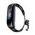 Replacment metal band bracelet strap for Xiaomi Mi Band 6 / 5 / 4 / 3 black - Accessories - Smartwatches & Accessories - Techbox