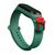 Strap Xmas for Xiaomi Mi Band 3 / 4 Christmas Silicone Strap Bracelet with Gift - Dark Green | Techbox