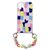 Color Chain Case gel flexible elastic case cover with a chain pendant for Samsung Galaxy S21 5G multicolour  (1) | Techbox