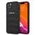AMG AMHCP13SGSEBK iPhone 13 mini 5,4" czarny/black hardcase Leather Debossed Lines | Techbox