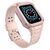 Protect Strap Band for Apple Watch 38/40/41mm Armored Case Strap - Pink | Techbox