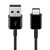 Samsung USB-A - USB Type-C cable wire 1,5m Black (EP-DG930IBEGWW) - Cables & Adapters - Cables & Accessories - Techbox