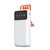 Dudao K6Pro Universal 10000mAh Power Bank with USB Cable, USB Type C, Lightning white (K6Pro-white) | Techbox