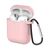 Case for AirPods 2 / AirPods 1 silicone soft case for headphones + keychain carabiner pendant pink (case D) | Techbox