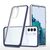 Clear 3in1 Case for Samsung Galaxy S22 + (S22 Plus) Frame Gel Cover Blue | Techbox