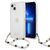 Guess GUHCP13SKPSWH iPhone 13 mini 5,4 "Transparent hardcase White Pearl - Apple Cases - Cases - Techbox