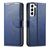 Magnet Case Elegant Case Cover Flip Cover Samsung Galaxy S22 + (S22 Plus) Blue | Techbox