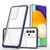 Clear 3in1 Case for Samsung Galaxy A73 Frame Cover Gel Blue - Samsung Cases - Cases - Techbox