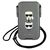 Karl Lagerfeld Handbag KLHCP12MOPHKCG 6,1 "gray / gray hardcase Saffiano Ikonik Karl &amp; Choupette Head - Uncategorized Cases (2) - Cases - Techbox