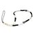 Guess pendant GUSTBCKH Phone Strap Heishi Beads black-white / black-white - Smartphone Accessories - Cables & Accessories - Techbox