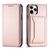 Magnet Card Case for iPhone 12 Pro Pouch Card Wallet Card Holder Pink - Apple Cases - Cases - Techbox