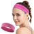 Elastic fabric headband for running fitness orange | Techbox