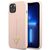 Guess GUHCP13SSLTGP iPhone 13 mini 5.4" pink/pink hardcase Silicone Triangle | Techbox