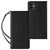 Magnet Strap Case for iPhone 12 Pouch Wallet + Mini Lanyard Pendant Black | Techbox
