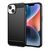 Carbon Case for iPhone 14 Plus flexible gel back cover black | Techbox
