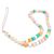 Guess pendant GUSTFLWP Phone Strap pink Heishi Beads - Smartphone Accessories - Cables & Accessories - Techbox