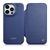 iCarer CE Premium Leather Folio Case iPhone 14 Pro Magnetic Flip Leather Folio Case MagSafe Blue (WMI14220714-BU) - Apple Cases - Cases - Techbox