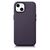 iCarer Case Leather Cover Case for iPhone 14 Plus Dark Purple (MagSafe Compatible) | Techbox