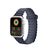 Dux Ducis Strap (Armor Version) Apple Watch Ultra, SE, 9, 8, 7, 6, 5, 4, 3, 2, 1 (49, 45, 44, 42 mm) Silicone Magnetic Band Bracelet Blue | Techbox