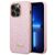 Guess GUHCP14XHGGSHP iPhone 14 Pro Max 6,7" różowy/pink hard case Glitter Script | Techbox