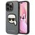 Karl Lagerfeld KLHCP14LSAPKHG iPhone 14 Pro 6,1" srebrny/silver hardcase Saffiano Karl`s Head Patch - Apple Cases - Cases - Techbox