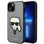 Karl Lagerfeld KLHCP14MSAPKHG iPhone 14 Plus 6,7" srebrny/silver hardcase Saffiano Karl`s Head Patch - Apple Cases - Cases - Techbox