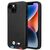 Case BMW BMHMP14M22PTDK iPhone 14 Plus 6.7 "black / black Leather Stamp Tricolor Magsafe | Techbox