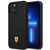 Ferrari FEHCP14SSIBBK iPhone 14 6.1" black/black hardcase Silicone Metal Logo | Techbox