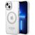 Guess GUHMP14MHTRMS iPhone 14 Plus 6.7" silver/silver hard case Metal Outline Magsafe - Apple Cases - Cases - Techbox