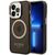 Guess GUHMP14XHTCMK iPhone 14 Pro Max 6.7" black/black hard case Gold Outline Translucent MagSafe - Apple Cases - Cases - Techbox