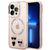 Karl Lagerfeld KLHMP14LHKCP iPhone 14 Pro 6.1" hardcase pink/pink Karl &amp; Choupette Aluminum Magsafe - Apple Cases - Cases - Techbox