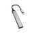 Dudao HUB 4in1 USB-C - 4x USB-A (3 x USB2.0 / USB3.0) 6.3cm black (A16T) | Techbox