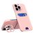 Leather Stand Case for Samsung Galaxy S23+ card wallet cover with stand pink | Techbox