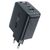 Acefast fast charger GaN (2xUSB-C / USB-A) PPS / PD / QC4+ 65W black (A41) - Travel Chargers - Smartphone Chargers - Techbox