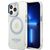 Etui Guess Metal Outline MagSafe na iPhone 13 Pro / iPhone 13 - niebieskie - Uncategorized Cases (2) - Cases - Techbox
