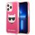 Etui Karl Lagerfeld Choupette Head na iPhone 13 Pro / iPhone 13 - fuksjowy | Techbox